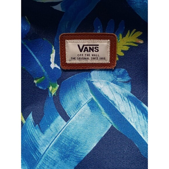 Vans Old Skool 2 Backpack Blue Floral Print - Picture 2 of 7